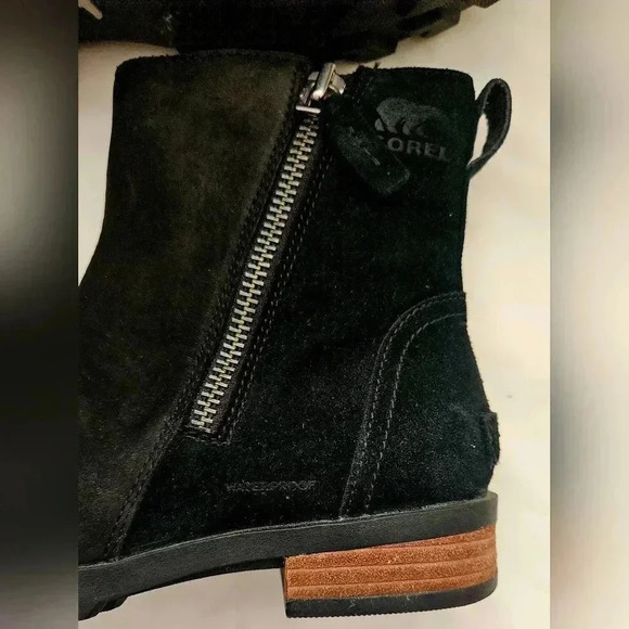 Sorel Black Ankle Boots - Picture 8 of 14